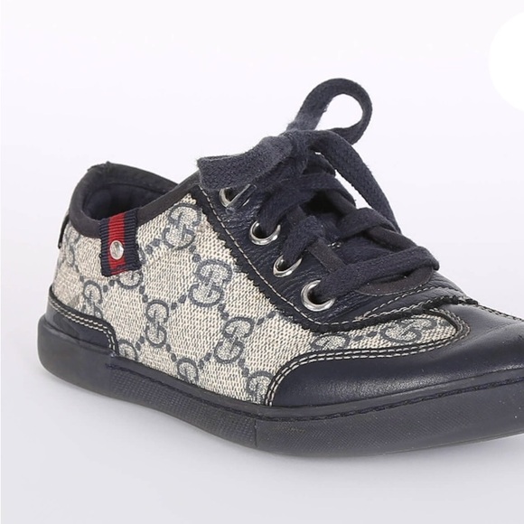 GG Supreme Children Sneakers Navy 29 - Picture 2 of 3